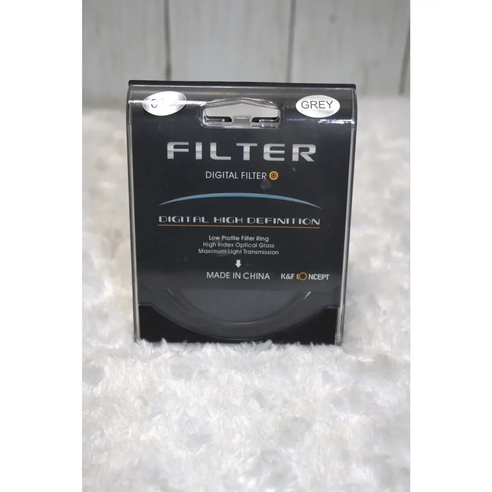 Copied - K&F Concept Circular Digital High Def Low Profile FilterRing 67mm Grey